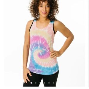 ZYIA Colorful Tie-Dye Tank Top
